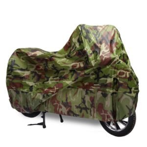 Camouflage Color Waterproof Motorcycle Rain Cover